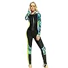 YuanDian Herren Damen UV-Anzug Schwimmen Taucheranzug Lange Ärmel Sport Badebekleidung UV Schutz Windsurf Wetsuit…