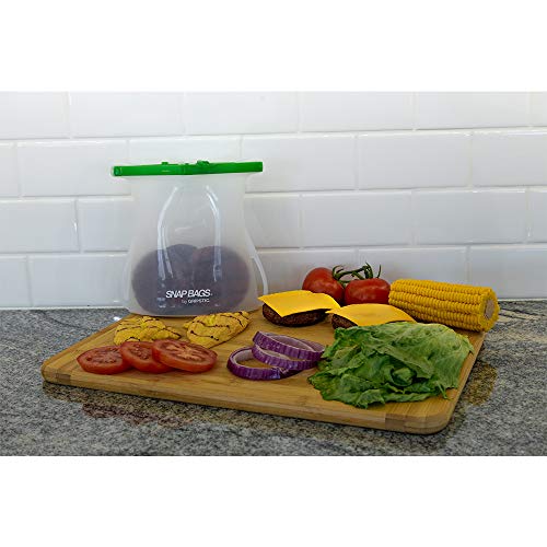 SNAPBAG Microwave Steamer, Vegetable Steamer & Food Storage Containers