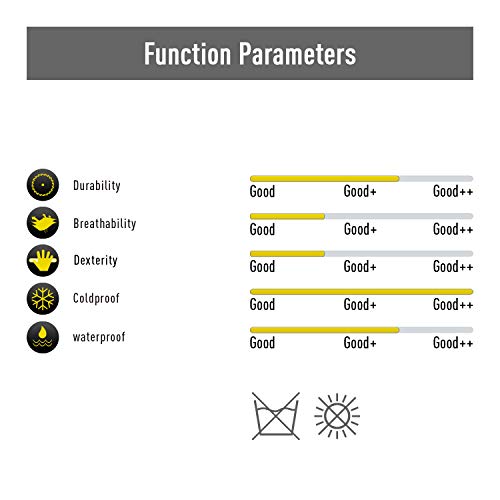 image for Vgo... Vgo 2Pairs -23 ℉ or above 3M Thinsulate G200 Lined Goatskin L