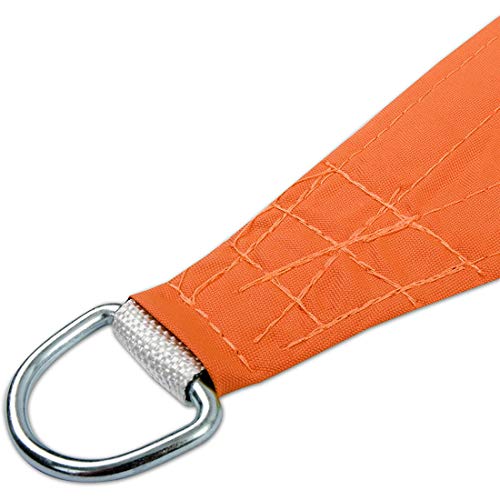 Rechteck Sonnensegel Sonnenschutz Garten 6.5x7m Windschutz mit UV Atmungsaktiv Sonnenschutz Sonnen-Wind-UV Schutz für… – Bild 7