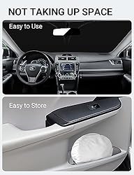 Proadsy 2024 Upgrade Front Windshield Sun Shade