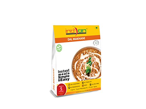 Indian Kitchen Foods Gourmet Indian Entree Ready in 5 min Freeze Dried Vegan/Vegetarian Pav Bhaji, Punjabi Chole, Dal Fry, Dal Makhani, Paneer Bhurji, Palak Paneer, Veg Kolhapuri, Variety Pack of 7
