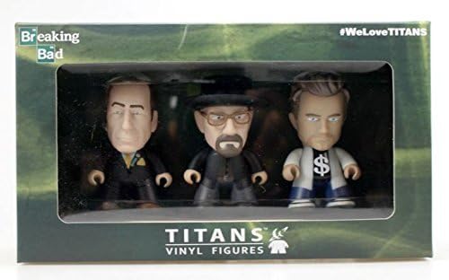 Breaking Bad TITANS: 3'' Three Pack: Walter, Jesse & Saul