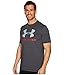 Under Armour Men's Sportstyle Logo T-Shirt, Black (001)/Steel, X-Large