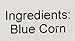 Los Chileros Blue Corn Meal, 5 Pound