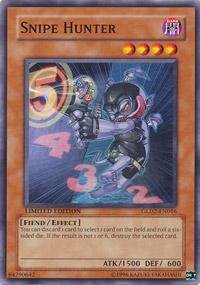 Yu-Gi-Oh! - Snipe Hunter (GLD2-EN016) - Gold Series 2 - Limited Edition - Common