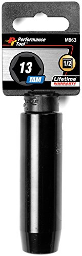 Performance Tool M863 1/2" Dr 13mm DW Impact Socket