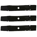 (3) Replacement fits John Deere Mower Blades GX21784 GY20852 for 48" Cut D & La Series