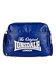 Lonsdale Retro PVC Shoulder Travel Sport Hand Bag Blue PVC
