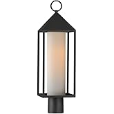 Maxim Aldous 1 Light Outdoor Pole/Post Mount 24.25 x 7 Inches with Black Finish