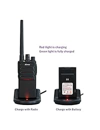 Walkie Talkies   Rascador de voz con auricular para adultos, al aire libre, CS senderismo, caza, viajes, larga distancia, radios de 2 vías por Luiton
