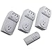 Yesker Outlet Wireless Remote Wall Outlets, 3 Outlets with 1 Remote (DOTHXXRCAD02)