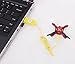 Syma X12S-G Micro Nano Drone Mini Quadcopter with Controller and Prop Guards RTF Easy for Beginners Red