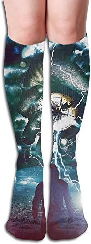 Beyond The Phenomenon Neutral Woman Home High Knee Stockings Outdoors Original Design Long Socks