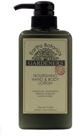 GARDENERS earths Botanics nourishing hand & body lotion 425 ml