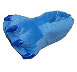 Win8Fong Disney Lilo and Stitch Monster Cosplay Adult Plush Slipper Paw Claws Monster Feet Soft Plush Stuffed Warm Winter Home Slippers Pajamas Party Shoes for Unisex Adults Men Womens Teens - European Size 35-40 Blue Color