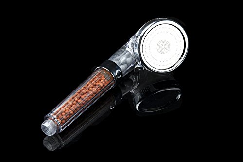 vivian Filtration Shower Head for Dry Skin & Hair High Pressure Water Saving Ionic Handheld Showerhead