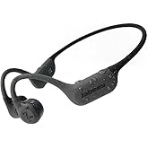 Jabees 7Seven Wireless Bone Conduction Headphones, IP68 Waterproof Swimming Headphones with 32GB MP3 Player, Bluetooth 6.0, Open Ear Sports Headphones for Running, Cycling, Workout