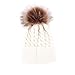 AMA(TM) Mom and Baby Winter Warm Knitted Wool Beanie Cap Hemming Hat