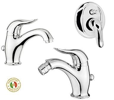 Set de baño Melody grifo mezclador Monomando lavabo con ...