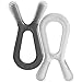 ZOLI INC Grey White Bunny Teether 2pk, 2 CT