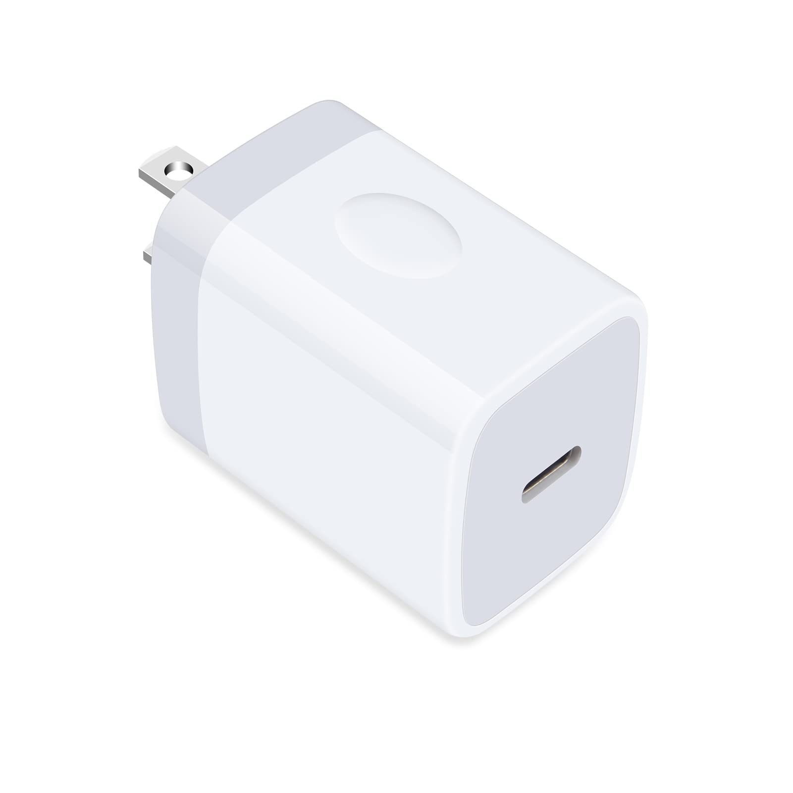 Fast Charging USB C Charger Box Phone Charger Block Wall Plug Adapter for Samsung Galaxy A17 5G/A36/A16/A54/A56/Z Fold7 6/A35/S25 Ultra/S24FE/A53/A15/A14/A13/A23,iPhone 17 Pro Max/16e/15,Pixel 10/9a/8