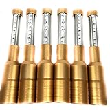 LED Strobe Baton - Rechargeable - Bottle Service for VIP Nightclubs Led Bottle Baton Hand held 1 Piece - Gold Case -