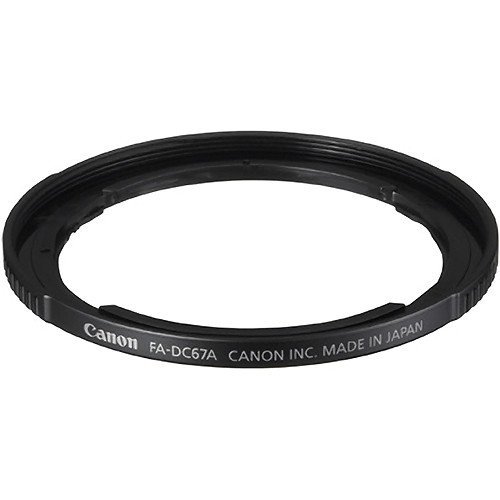  Canon FA-DC67A Filter Adapter for PowerShot SX30 IS, SX40 HS, SX50 HS, and SX530 HS
