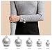 Pearl Buttons 20pcs Full Round Pearl Bridal Buttons(Pearl White) (12mm)