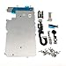 E-repair Screen Metal Bracket Front Camera Flex Cable Small Parts Set Replacement for iPhone 7 (4.7 inch) (Black)