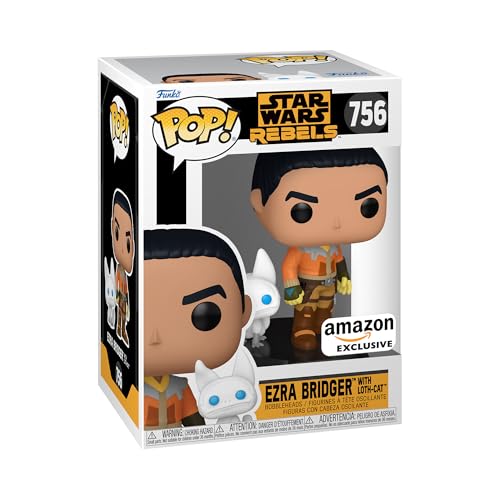 Funko Pop! & Buddy: Star Wars Rebels - Ezra Bridger with Loth-Cat - Amazon Excl…