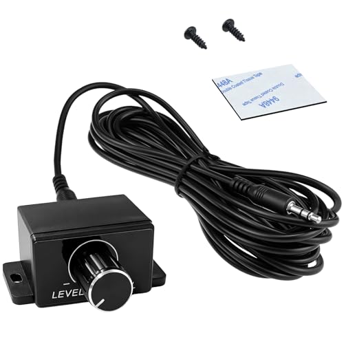 car amplifier bass volume knob