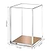MaxGear Pen Holder for Desk Premium Acrylic Pencil Holder Pen Cup Makeup Brush Holder Desk Accessories & Workspace Organizers for Home School & Office, Clear