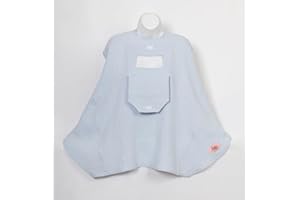 Lookee Looky Muslin Nursing Cover for Baby Breastfeeding –with Peekaboo Window -100% Breathable Cotton Privacy Nursing Shawl - Multiuse Apron for Moms