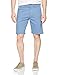 Lee Men's Extreme Motion Flat Front Short, Coronet Blue, 34