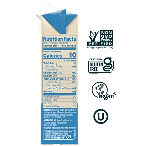 nutpods Oat French Vanilla Creamer Unsweetened Oat Milk Creamer Nut