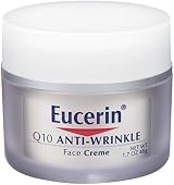 Eucerin Q10 Anti-Wrinkle Face Cream Sensitive Skin Fragrance Free 1.7 Oz Jar view 2