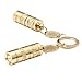 Mini LED Keychain Flashlight, Torch with Twisting Control 2pcs Per Pack Power by 3xLR44 Batteries (Included) Golden by U`King … (gold)