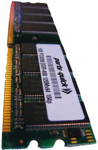 1GB Memory Upgrade for Shuttle XPC SN45G v3 184 pin PC3200 DDR DIMM RAM (PARTS-QUICK BRAND)