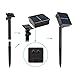 Crystal Ball Solar String Lights 20 Feet 30 LED Lights for Garden Fence Path Landscape Decoration