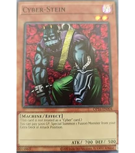 Amazon.com: Yu-Gi-Oh! - Cyber-Stein - BLHR-EN074 - Secret