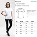 Spreadshirt Hair Length Check Growth Chart Women's T-Shirt, L (size 12-14), red