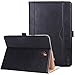 ProCase Galaxy Tab S4 10.5 Case, Folio Stand Protective Cover Case for Galaxy Tab S4 (10.5-Inch SM-T830 T835 T837) with S Pen Holder, Multiple Viewing Angles -Black