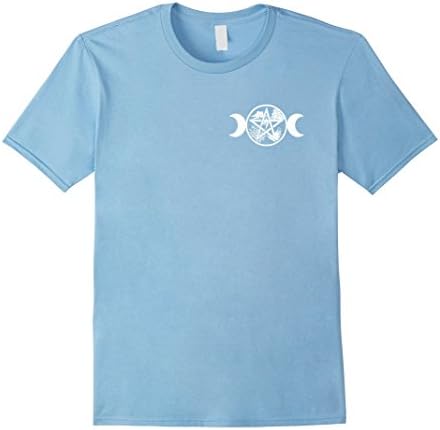 Men's Witches Serenity Prayer T-Shirt- FRONT and BACK Witch Design 2XL Baby Blue