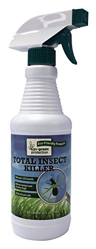 Natural 2-in-1 Total Insect Killer and Repellent by Go Green | All Natural, Organic, Fast-Acting - 16 oz