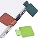 BronaGrand 8pcs Self-adhesive Leather Pen Holder with Elastic Loop for Notebooks, Journals,Calendars and Planners(8 Colors)