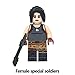 Ginkago Tiny Lego-Like Action Figure Fort Game Fans, Fort Game Battle Crew Royale Skin Themed Small Action Figures 8pc, 4.5cm