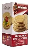 Walkers Shortbread Highland Oat Crackers, 9.9 Ounce (Pack of 6) Traditional Oatcake Crackers