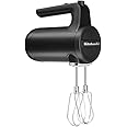 KitchenAid Cordless 7 Speed Hand Mixer - KHMB732, Matte Black