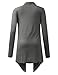 BIADANI Women Open Front Lightweight Soft Drape Light Sweater Cardigan